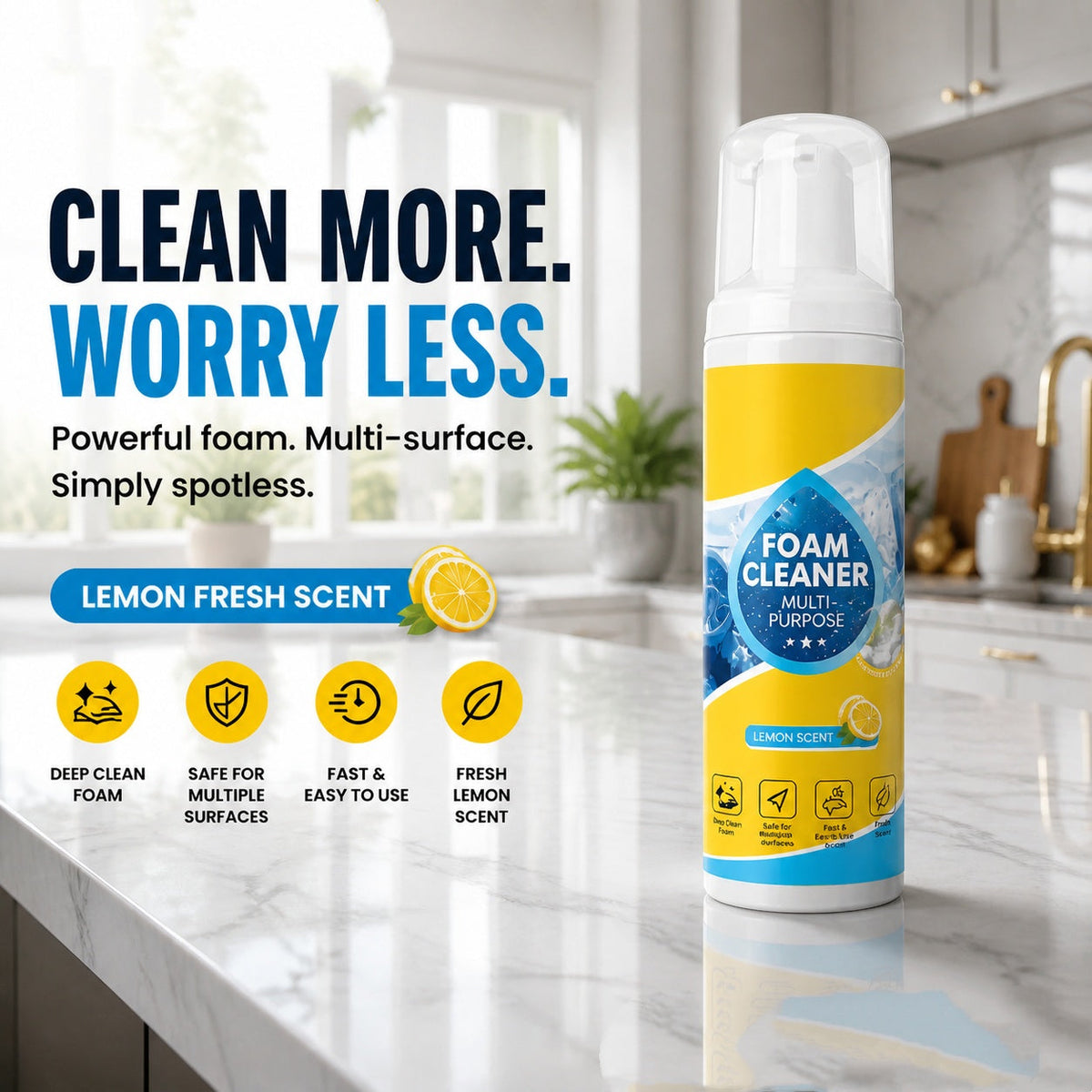 💞Grease & Stain Remover – Foam action, no harsh chemicals. Works on coffee, ink & oil. A true all‑rounder. 🏠✅