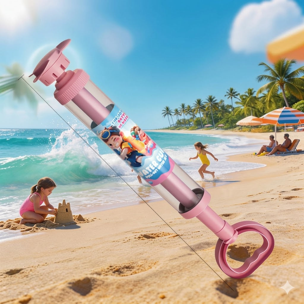 🌈 Glowing Water Blaster | Summer Fun That Pops Like Magic! ✨