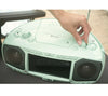 7" LCD Portable Bluetooth Boombox | TV Streaming, DVD, CD & FM Radio Stereo Speaker