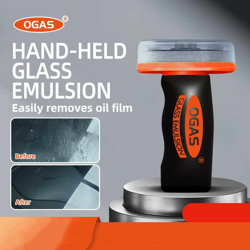 🚗🔃Automotive Handheld Oil Flmr Cream,Glass Decontamination Without Traces,Window Oil Film Cleaning,FastCleaning