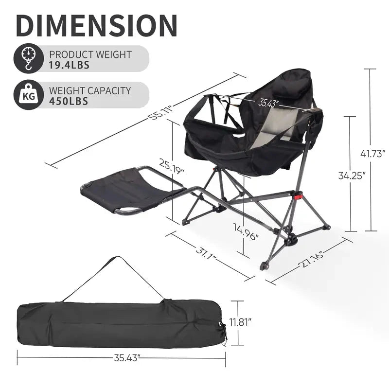 Hammock Camping Recliner Chair