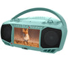 7" LCD Portable Bluetooth Boombox | TV Streaming, DVD, CD & FM Radio Stereo Speaker