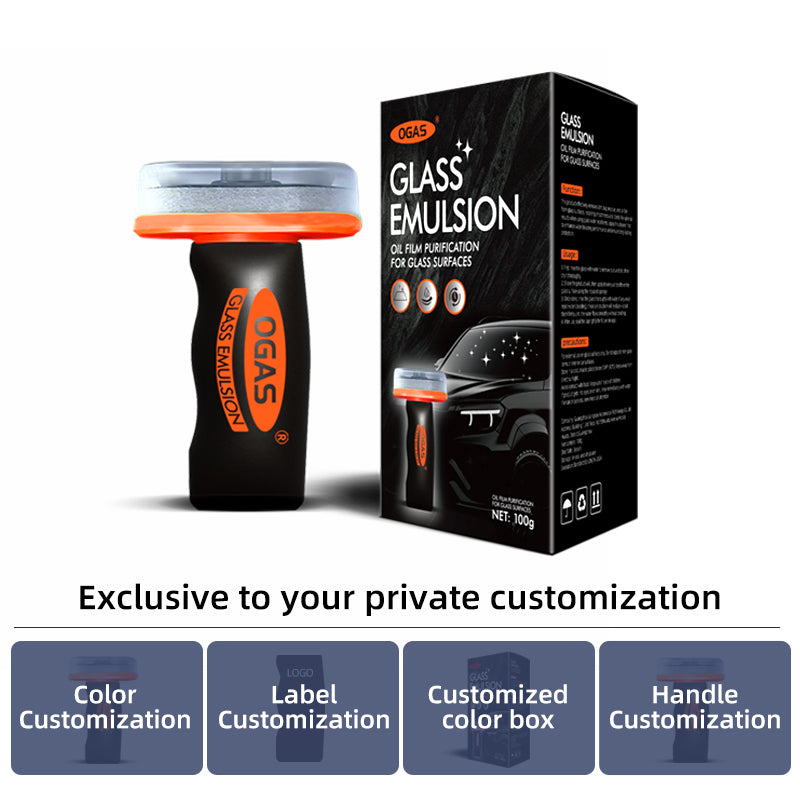 🚗🔃Automotive Handheld Oil Flmr Cream,Glass Decontamination Without Traces,Window Oil Film Cleaning,FastCleaning