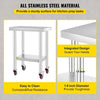 Stainless Steel Mobile Prep Table