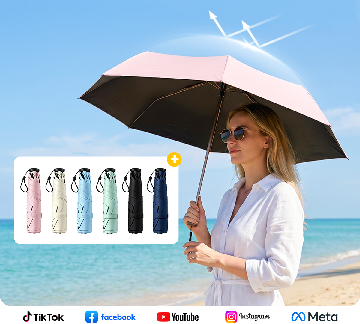 🥳2026 HOT SALE 50% OFF🥳Ultra-Lightweight Compact All-Weather Umbrella