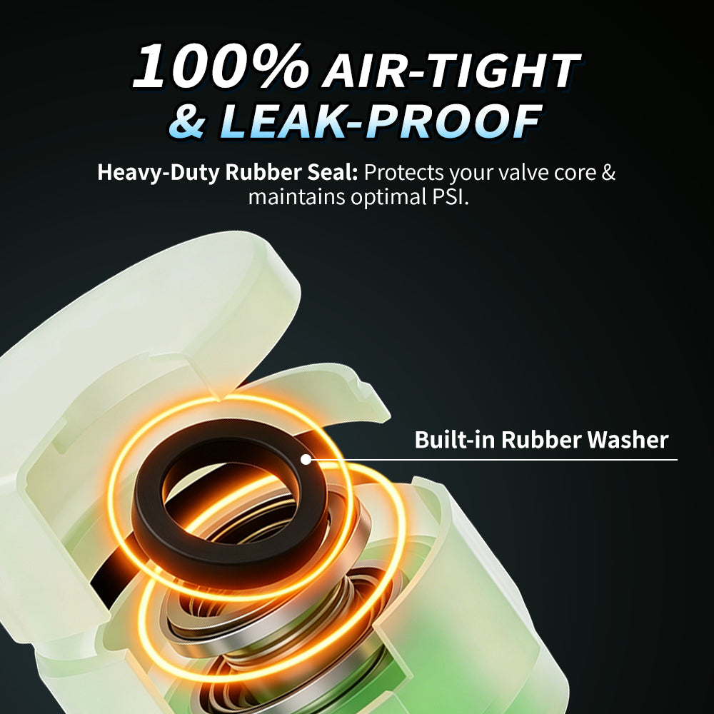 🔥💡Cool Glowing Tire Valve Caps – Instantly Upgrade Your Wheels