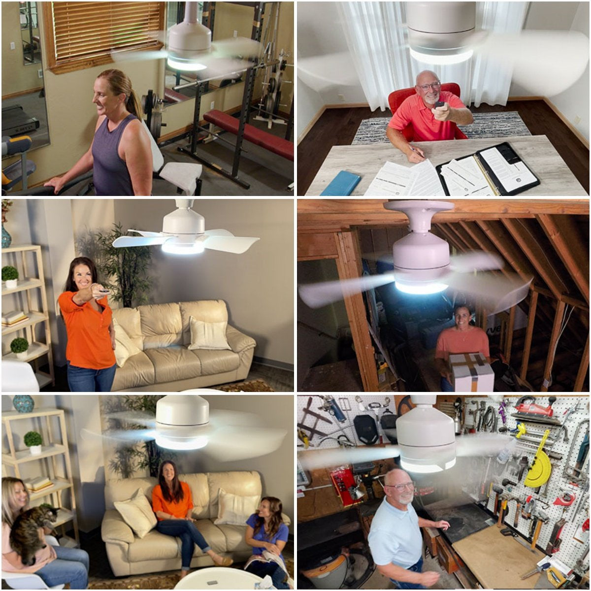 🏆LAST DAY SALE 50% OFF🔥 40W LED Ceiling Fan Light – 20.5” Ultra-Quiet with Remote 🎯 | E27 + FREE B22 Adapter 🔌 | For Bedroom 😴, Kitchen 👩‍🍳 & Garage 🛠️ – UK Ready! 🇬🇧