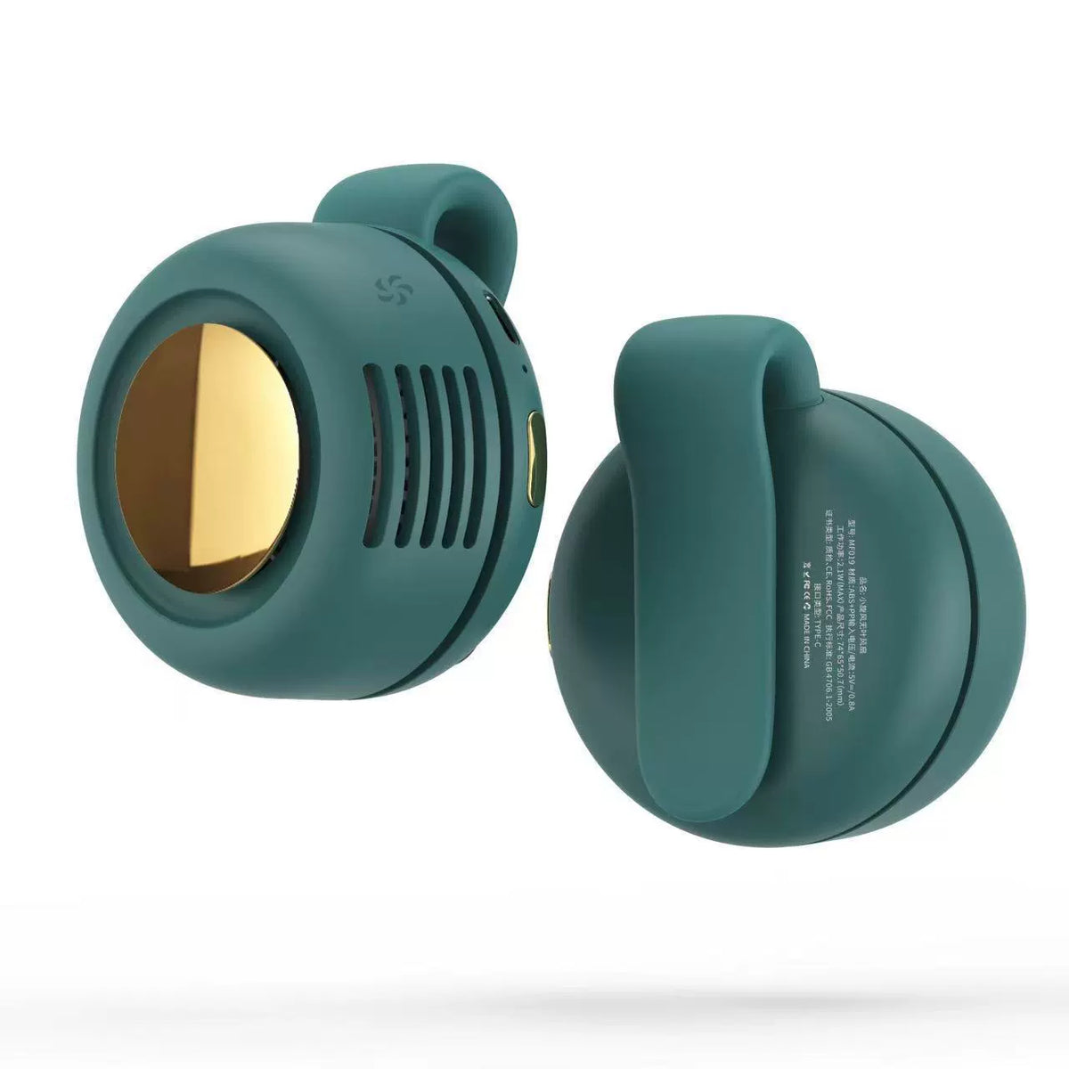 🌀 Bladeless Fan – Ultra-Light & 1.5h Fast Charge