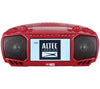 7" LCD Portable Bluetooth Boombox | TV Streaming, DVD, CD & FM Radio Stereo Speaker