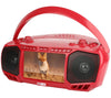 7" LCD Portable Bluetooth Boombox | TV Streaming, DVD, CD & FM Radio Stereo Speaker