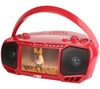 7" LCD Portable Bluetooth Boombox | TV Streaming, DVD, CD & FM Radio Stereo Speaker