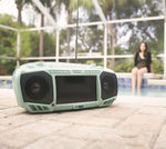 7" LCD Portable Bluetooth Boombox | TV Streaming, DVD, CD & FM Radio Stereo Speaker