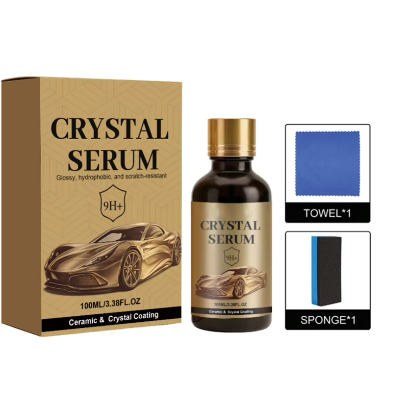 💎Crystal Serum – 9h Professional Ceramic Coating For Car Paint, Gloss & Protection